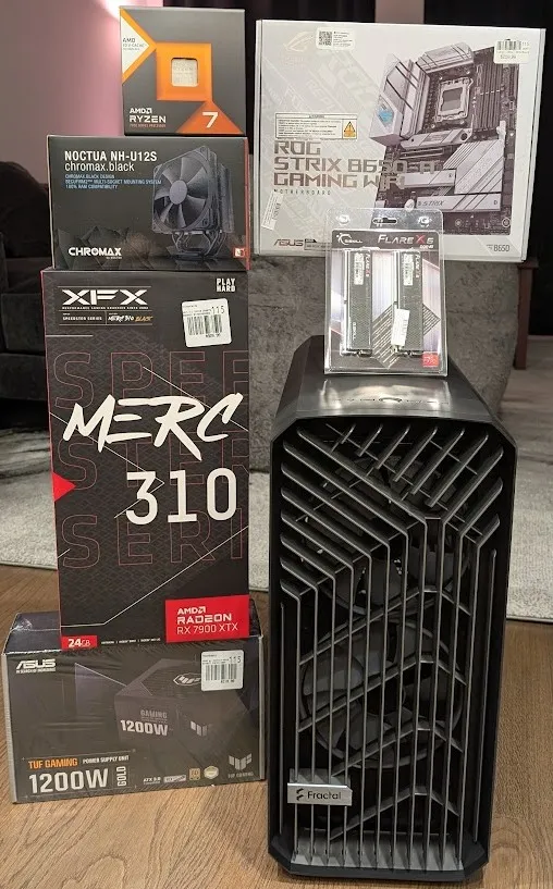 LLM workstation parts
